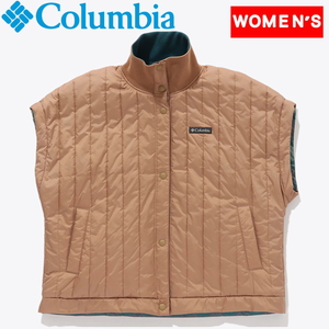 【送料無料】Columbia(コロンビア) 【２３秋冬】Ｗｏｍｅｎ'ｓ トゥリー スワロー リバーシブル ベスト ウィメンズ Ｍ ２５１（Ｗａｒｍ Ｔａｎ） PL3779