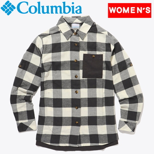 Columbia(コロンビア) ホーリー ハイドアウェイ フランネルシャツ ウィメンズ M 011(Shark Buffalo Check) AR4456