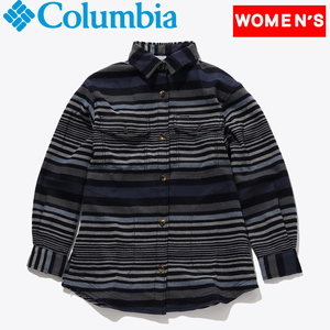 【送料無料】Columbia(コロンビア) キャリコ ベイシン シャツ ジャケット ウィメンズ L 473(Dark Nocturnal St) AR5515