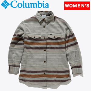 【送料無料】Columbia(コロンビア) キャリコ ベイシン シャツ ジャケット ウィメンズ L 039(Columbia Grey Heathe) AR5515