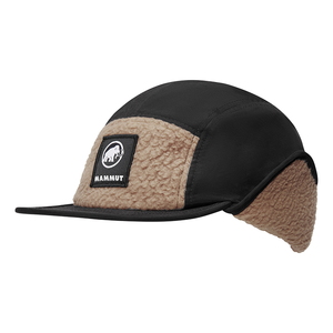 【送料無料】MAMMUT(マムート) Fleece Cap(フリース キャップ) S-M BLACK-DARK SAND 1191-01400