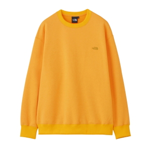 【送料無料】THE NORTH FACE(ザ・ノース・フェイス) スモール ロゴ ヘザー スウェット クルー ユニセックス S サミットゴールド NT62337