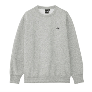 【送料無料】THE NORTH FACE(ザ・ノース・フェイス) スモール ロゴ ヘザー スウェット クルー ユニセックス XL ミックスグレー NT62337
