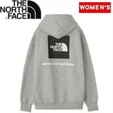 THE NORTH FACE(ザ･ノース･フェイス) バック スクエア ロゴ フーディ ユニセックス NT62348 スウェット･パーカー(レディース)