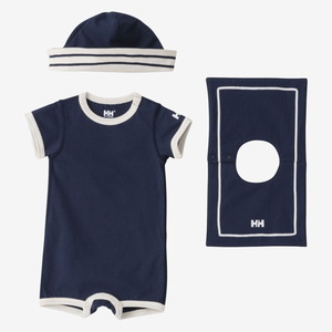 HELLY HANSEN（ヘリーハンセン） 【24春夏】B MY FIRST HH ROMPERS SET(マイファーストHHロンパースセット) HB32350