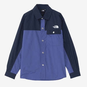 THE NORTH FACE（ザ・ノース・フェイス） ロングスリーブヌプシシャツ キッズ NRJ62322
