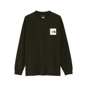 THE NORTH FACE(ザ・ノース・フェイス) ロングスリーブ スクエア ロゴ ティー ユニセックス M ブラック NT82334