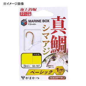 がまかつ(Gamakatsu) 糸付 海上釣堀 マリンボックス 真鯛 ベーシック L 金 60187 がまかつ(Gamakatsu) 糸付 海上釣堀 マリンボックス 真鯛 ベーシック L 金 60187