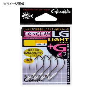 がまかつ(Gamakatsu) バラ ホリゾンヘッド LGライト+G #1-2.6g ナノアルファ 68918 がまかつ(Gamakatsu) バラ ホリゾンヘッド LGライト+G #1-2.6g ナノアルファ 68918