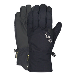 【送料無料】Rab(ラブ) Cresta GTX Glove JPNサイズL Black×Black QAH-87