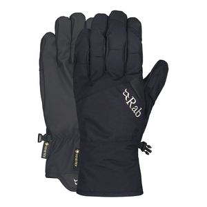 【送料無料】Rab（ラブ） 【２３秋冬】Ｃｒｅｓｔａ ＧＴＸ Ｇｌｏｖｅ ＪＰＮサイズＬ Ｂｌａｃｋ×Ｂｌａｃｋ QAH-87