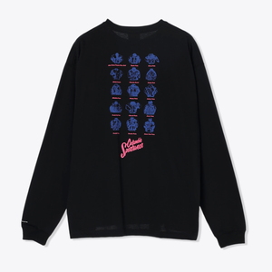 Columbia(コロンビア) ティガーガーデン ロングスリーブ Tシャツ メンズ M 013(Black×Blue Archive) PM0568