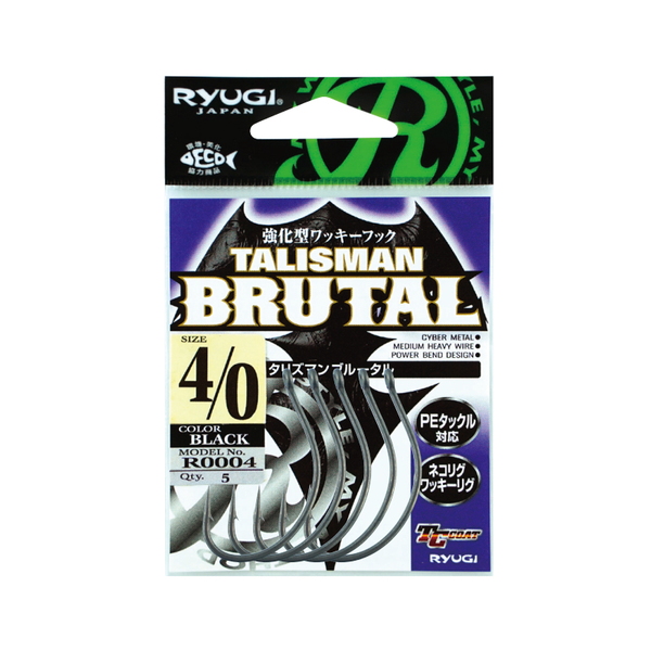 RYUGI(リューギ) タリズマン ブルータル R0004 シングルフック