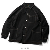 gym master(ジムマスター) ガーメント ウォッシュ ガーデニング カバーオール G257748 ブルゾン(メンズ)