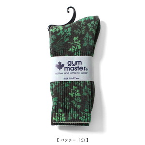 gym master(ジムマスター) ハッピーペイント クルーソックス G857329 ハイ･クルーソックス