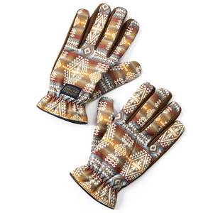 PENDLETON(ペンドルトン) Men's コーデュロイプリント メンズグローブ フリー ブラウン 19807336026000