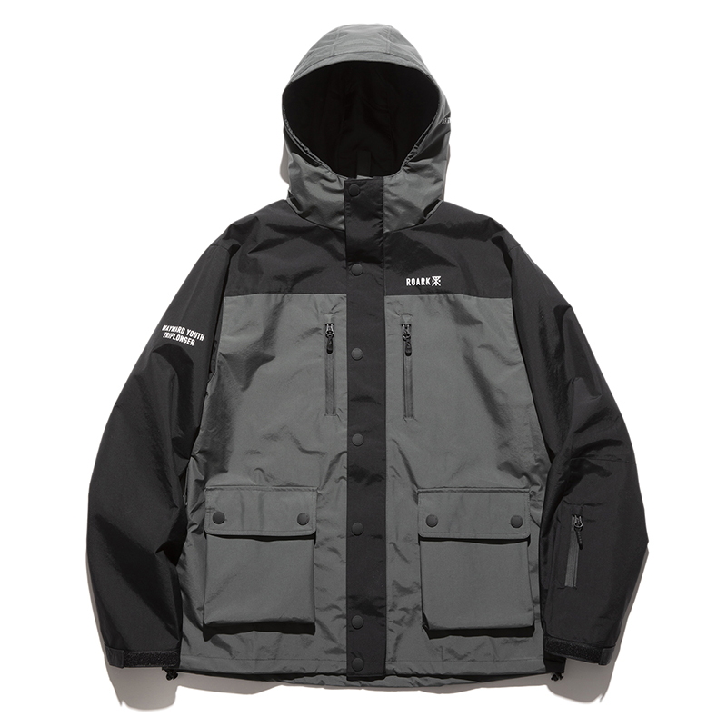 ロアークTREKMAN JACKET チャコールM RJJ954-CCL-