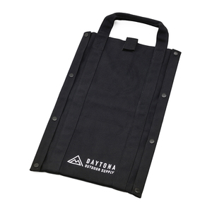 DAYTONA OUTDOORS(デイトナアウトドア) フラットアルミテーブル520別売オプション 帆布ケース/ログキャリー ブラック 31524