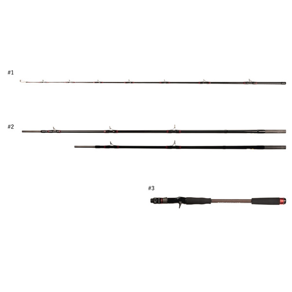 ゼニス ルビナベスティア LB-B80/723XHF(ベイト･3ピース) LB-B80/723XHF キャスティングロッド