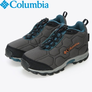Columbia(コロンビア) ユース ファイアーキャンプミッド ツー ウォータープルーフ 3/21.0cm 089(Dark Grey/Black) BY1201