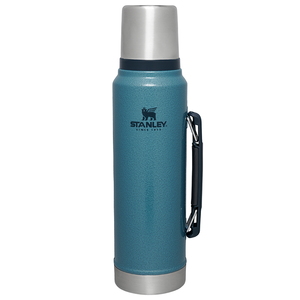 【送料無料】STANLEY(スタンレー) クラシック真空ボトル 1L ハンマートーンレイクブルー 11344-015 【送料無料】STANLEY(スタンレー) クラシック真空ボトル 1L ハンマートーンレイクブルー 11344-015