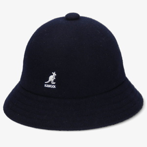 KANGOL 帽子 WOOL CASUAL(ウール カジュアル) XL DARK BLUE