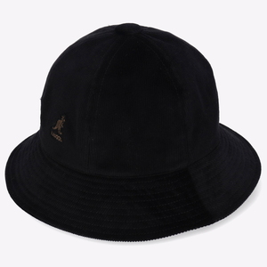 KANGOL 帽子 CORD CASUAL(コード カジュアル) L BLACK