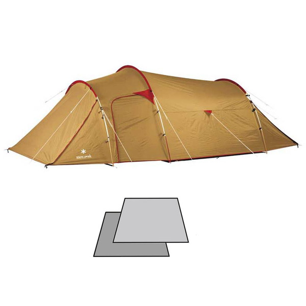 スノーピーク(snow peak) 【2点セット】ヴォールト & マットシートセット SDE-080RH ツールームテント