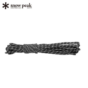 スノーピーク(snow peak) ブラックロープPro.3mm 10mカット AP-040 スノーピーク(snow peak) ブラックロープPro.3mm 10mカット AP-040