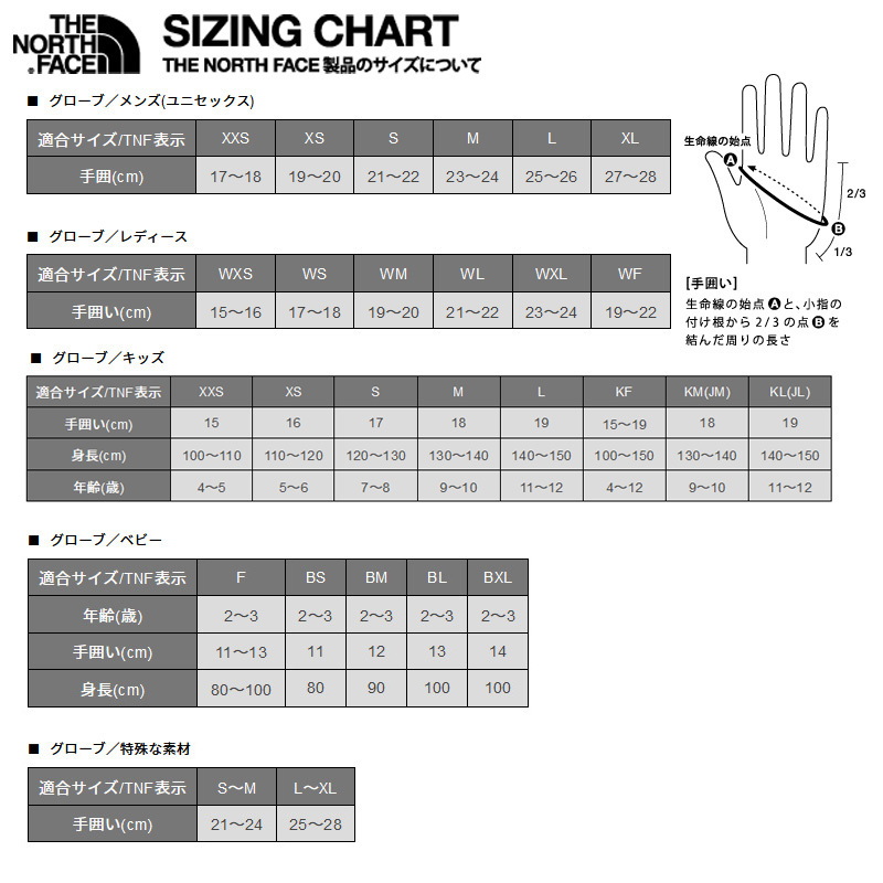 THE NORTH FACE(ザ・ノース・フェイス) マウンテン ライト グローブ