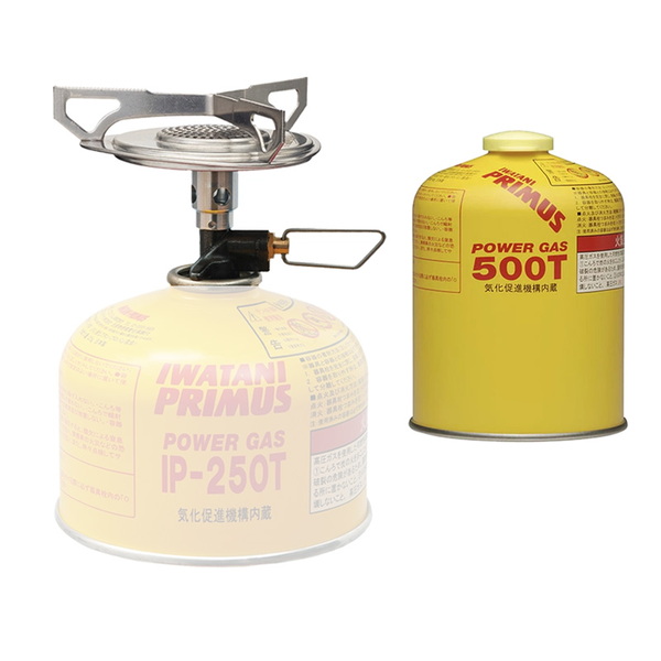 PRIMUS(プリムス) エッセンシャル トレイルストーブ+IP-500Tハイパワーガス【お得な2点セット】 P-TRS+IP-500T ガス式