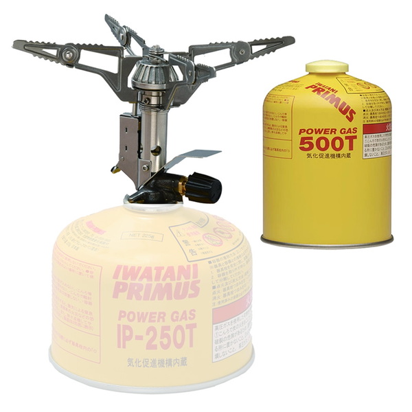 PRIMUS(プリムス) 153ウルトラバーナー+IP-500Tハイパワーガス【お得な2点セット】 P-153+IP-500T ガス式