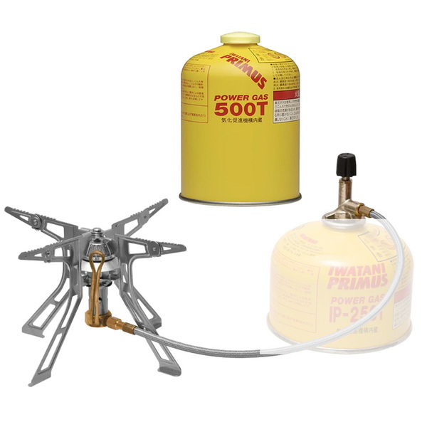 PRIMUS(プリムス) ウルトラ･スパイダーストーブ3+IP-500Tハイパワーガス【お得な2点セット】 P156S+IP-500T ガス式