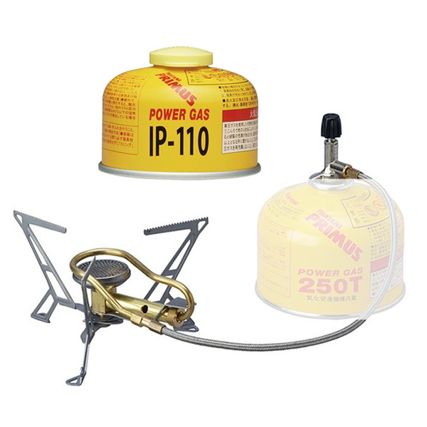 PRIMUS(プリムス) エクスプレス スパイダーストーブ II+小型ガスカートリッジ110g【お得な2点セット】 P-136S+IP-110 ガス式