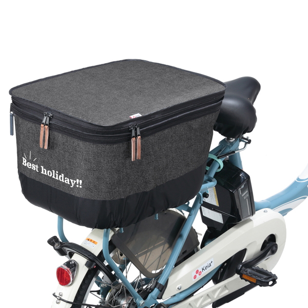 川住製作所(kawasumi) 2段式後カゴカバー サイクル/自転車 KW-556CG バスケット