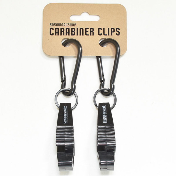 50/50 WORKSHOP(5050 ワークショップ) CARABINER CLIP TR025-5WS-4281 キーホルダー