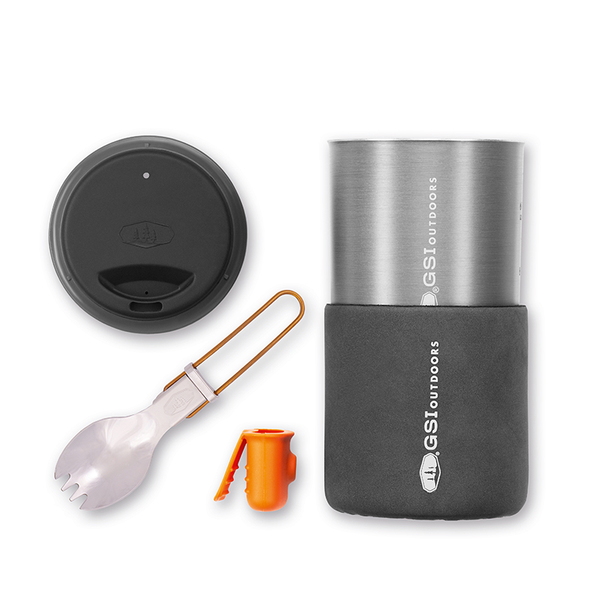 GSI outdoors(ジーエスアイ) ハルライト ミニマリスト 11872085000000 ステンレス製ソロクッカーセット