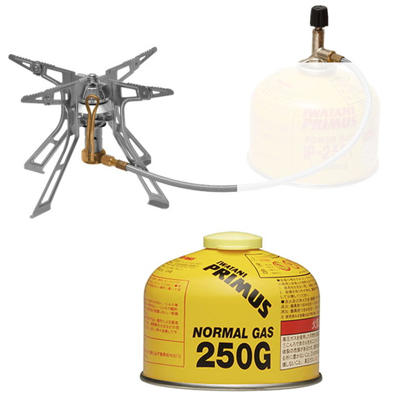 PRIMUS(プリムス) ウルトラ･スパイダーストーブ3+IP-250G ノーマルガス P156S ガス式
