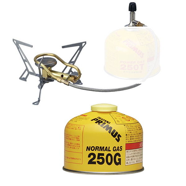 PRIMUS(プリムス) エクスプレス スパイダーストーブ II+IP-250G ノーマルガス P-136S ガス式