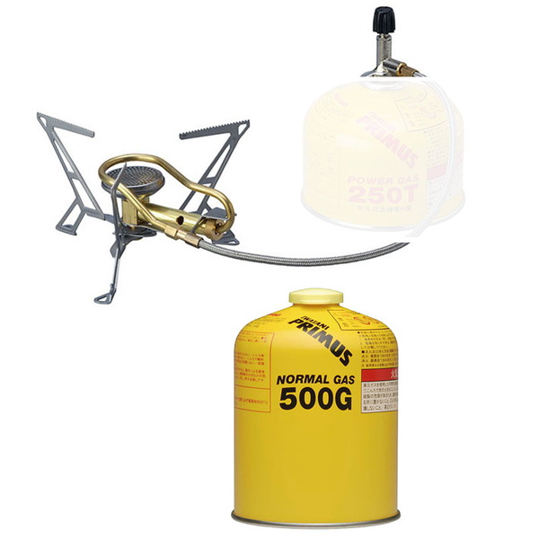 PRIMUS(プリムス) エクスプレス スパイダーストーブ II+IP-500G ノーマルガス P-136S ガス式