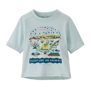 パタゴニア（patagonia） 【24春夏】B Cap SW T-Shirt(キャプリーン シルクウェイト Tシャツ)ベビー 61266 半袖シャツ（ジュニア／キッズ／ベビー）