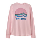 パタゴニア(patagonia) 【24春夏】K L/S Cap SW T-Shirt(キャプリーン シルクウェイト Tシャツ)キッズ 62385 長袖シャツ(ジュニア/キッズ/ベビー)