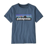 パタゴニア(patagonia) 【24春夏】Kid’s P-6 Logo T-Shirt(キッズ P-6 ロゴ Tシャツ) 62148 半袖シャツ(ジュニア/キッズ/ベビー)