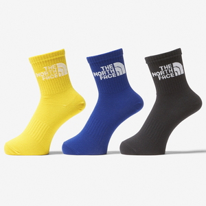 THE NORTH FACE(ザ・ノース・フェイス) TNF ジャカード ロゴ 3P クルー M マルチカラーブラック NN82411 THE NORTH FACE(ザ・ノース・フェイス) TNF ジャカード ロゴ 3P クルー M マルチカラーブラック NN82411