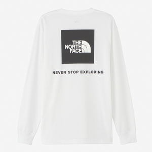 THE NORTH FACE(ザ・ノース・フェイス) ロングスリーブ バック スクエア ロゴ ティー M ホワイト(W) NT32442 THE NORTH FACE(ザ・ノース・フェイス) ロングスリーブ バック スクエア ロゴ ティー M ホワイト(W) NT32442
