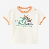 THE NORTH FACE(ザ・ノース・フェイス) Baby's L-PILE RINGER TEE ベビー NTB32474 半袖シャツ(ジュニア/キッズ/ベビー)