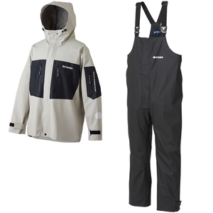 【送料無料】リバレイ RBB ＲＢＢ オフショアレインスーツ Ｌ ライトグレー 7707