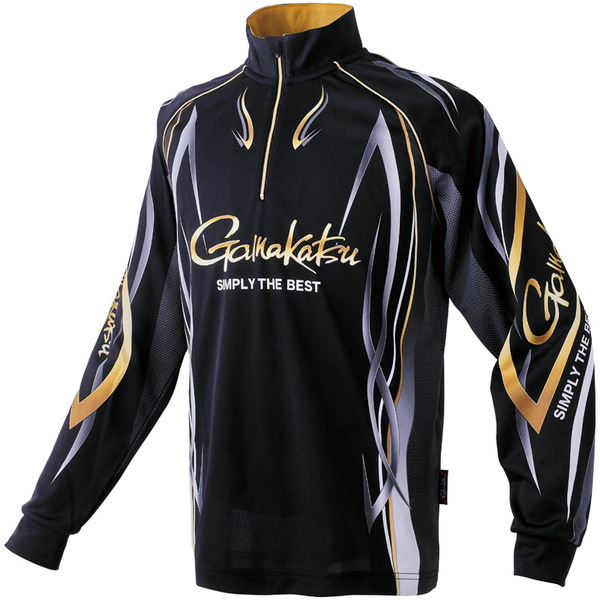 がまかつ(Gamakatsu) GM3734 2WAYプリントジップシャツ (長袖) 53734 フィッシングシャツ