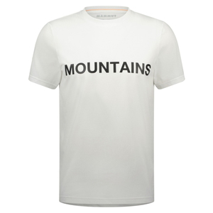 MAMMUT(マムート) QD ロゴ プリント Tシャツ アジアンフィット(メンズ) L WHITE PRT5 1017-02012 MAMMUT(マムート) QD ロゴ プリント Tシャツ アジアンフィット(メンズ) L WHITE PRT5 1017-02012