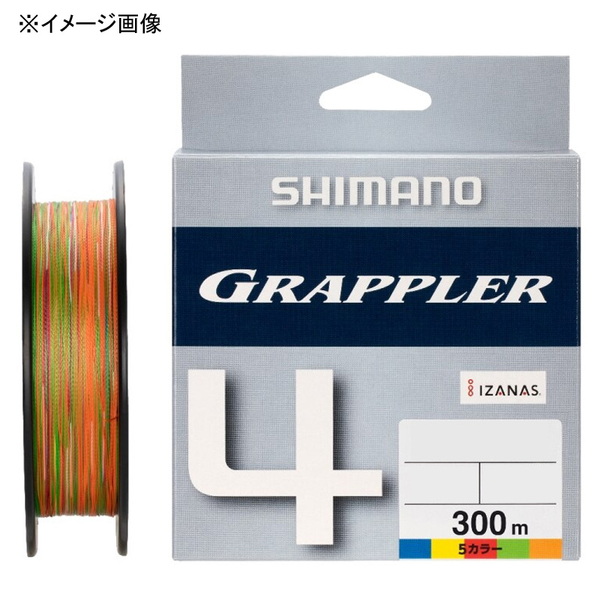 シマノ(SHIMANO) LD-A72W グラップラー 4 PE 300m 988676 ジギング用PEライン